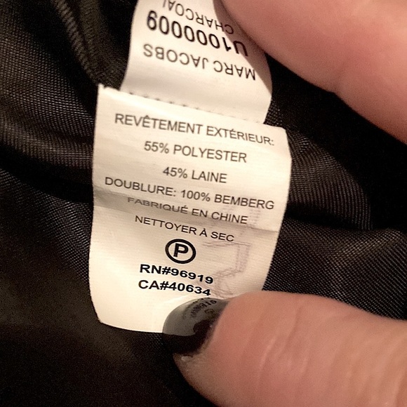 ▪️MARC JACOBS Long Pleated Charcoal Skirt ~ Attached Slip ~ One of a Kind~ Lux - Picture 11 of 16